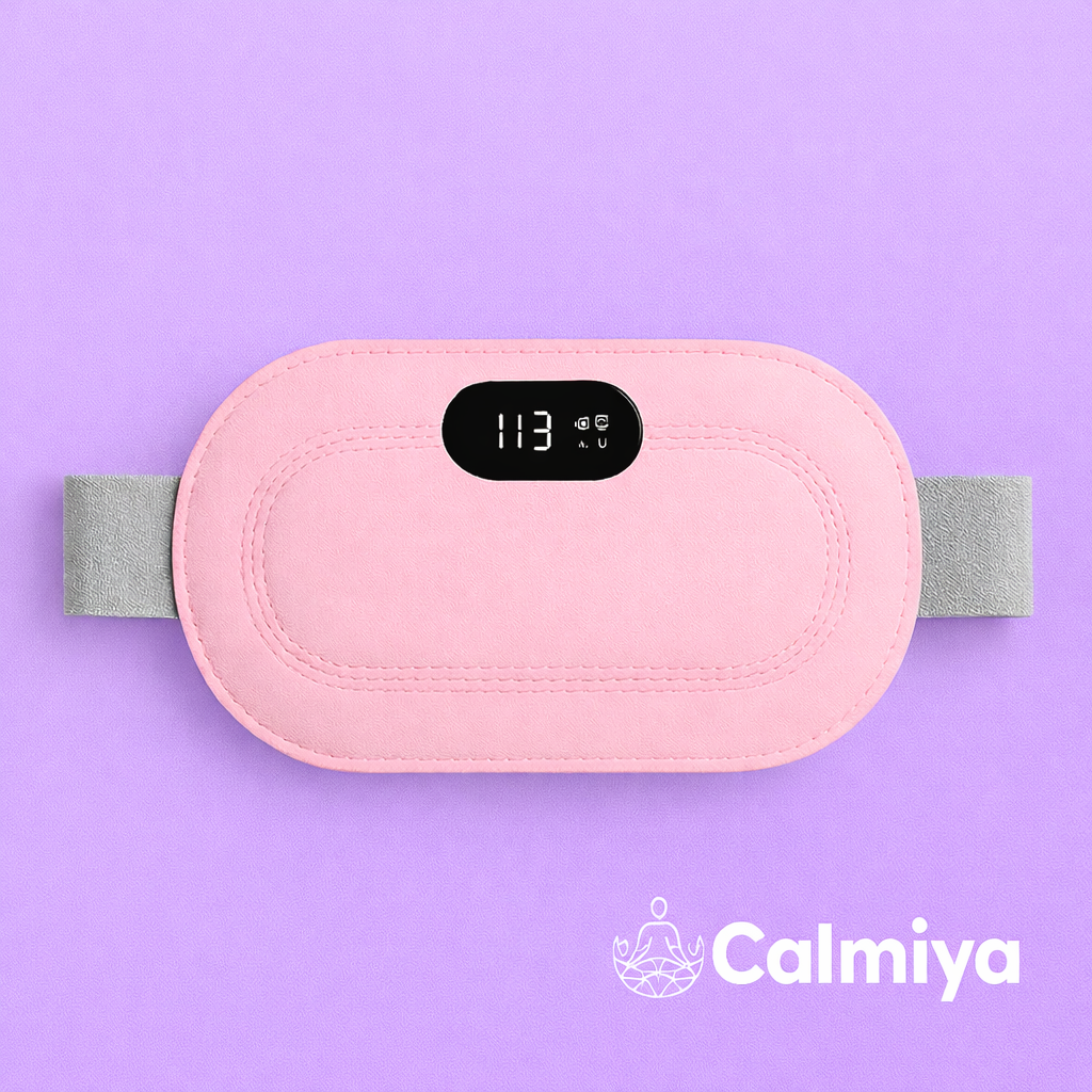 Calmiya™ CrampEase Belt | Smart Heat & Massage for Menstrual Cramp Relief